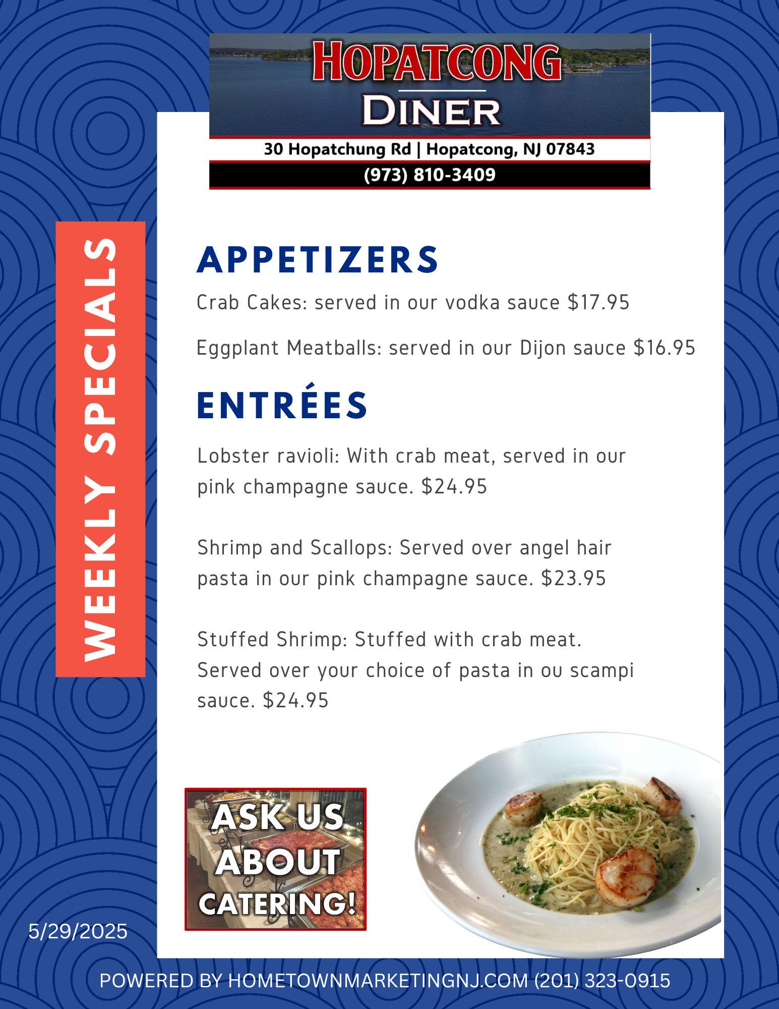 hopatcong Weekly specials 1